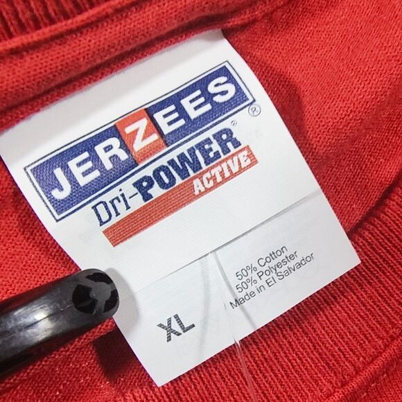Jerzees UNLV Red Graphic Dri-Power Unisex T-Shirt #4 - Picture 5 of 5